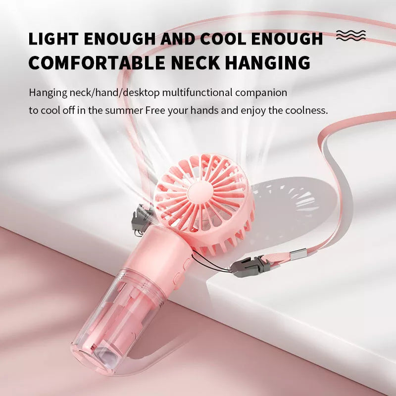 Portable Mist Spray Fan